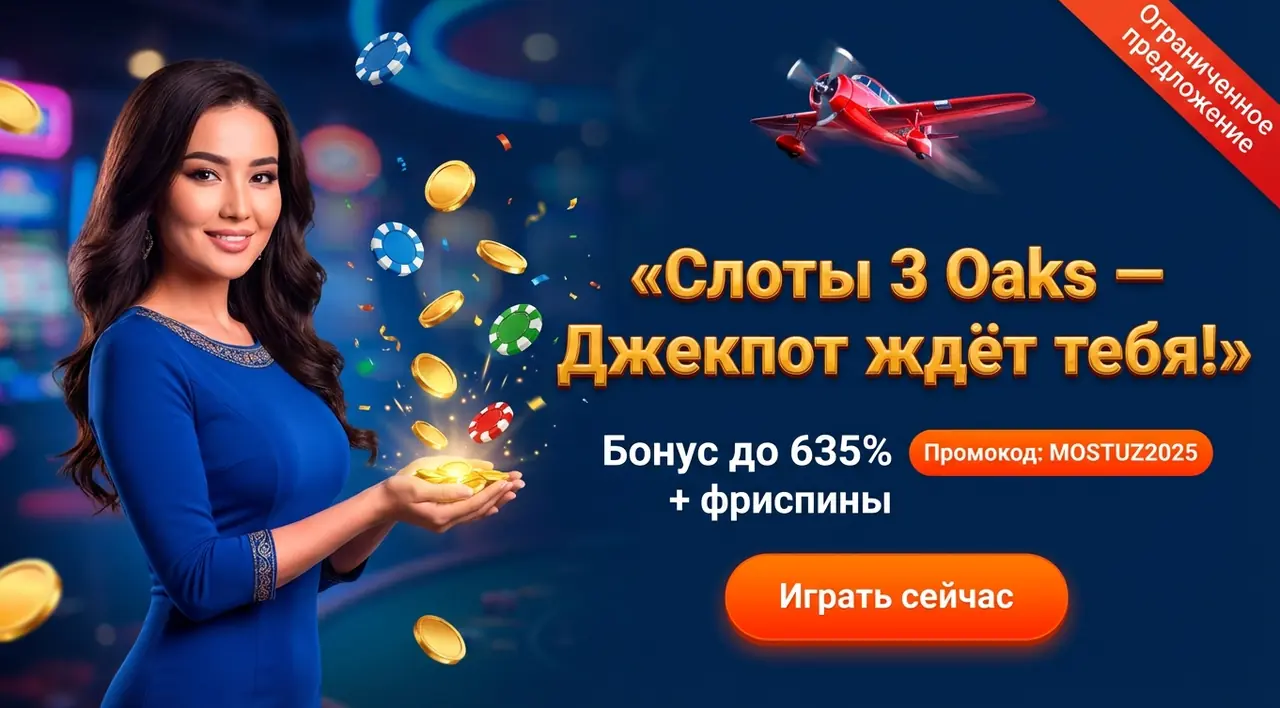 Слоты 3 Oaks Узбекистан