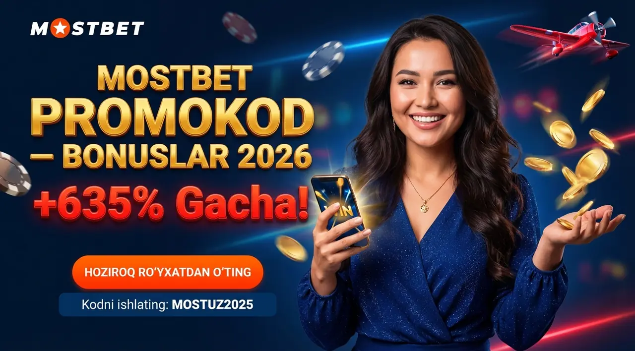 Mostbet Promokod: Bonuslar va Takliflar [simpcuda_current_year]